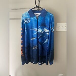 BCF Blue Fishing Graphic Shirt